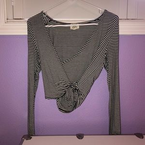 Nordstrom wrap shirt